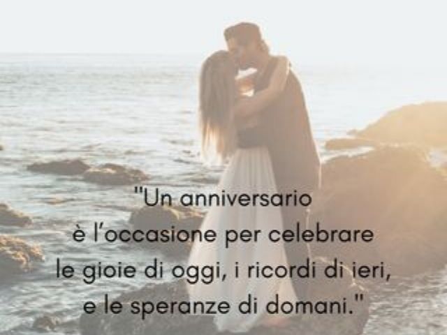 Un anniversario è l'occasione per celebrare le gioie di oggi, i ricordi di ieri e le speranze di domani