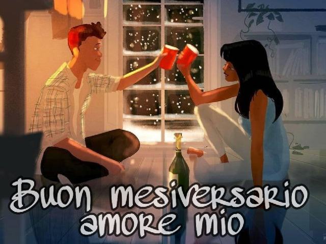 Buon mesiversario amore mio