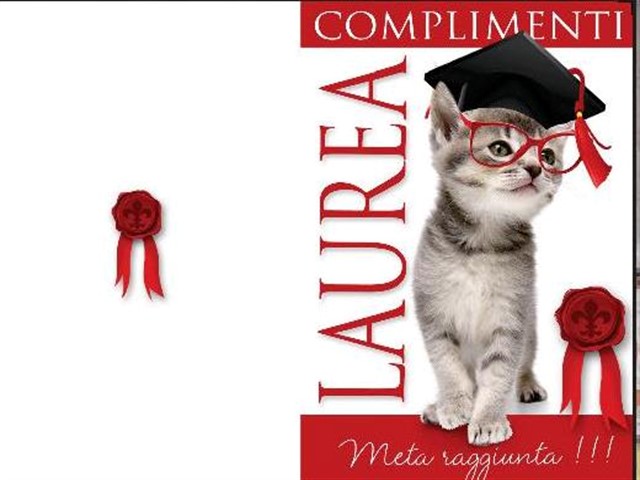 Complimenti laurea, meta raggiunta!