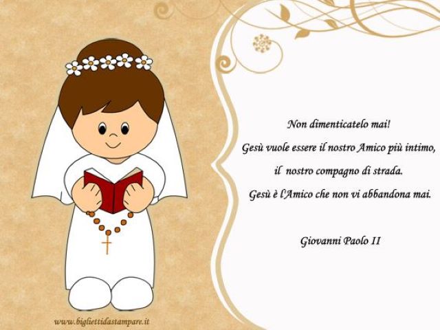 Non dimenticatelo mai! Gesù vuole essere il nostro amico più intimo, il nostro compagno di strada. Gesù è l'amico che non vi abbandona mai.(Giovanni Paolo II)