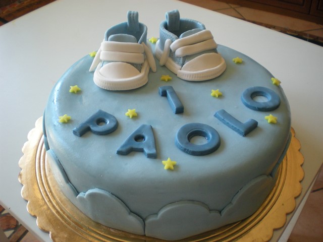 Torta primo compleanno bimbo 3