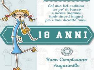 Col mio bel vestitino, un po' di trucco e niente inganni, tanti sinceri auguri per i tuoi 18 anni!Buon compleanno!