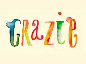 grazie per l'amicizia