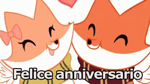 Felice anniversario