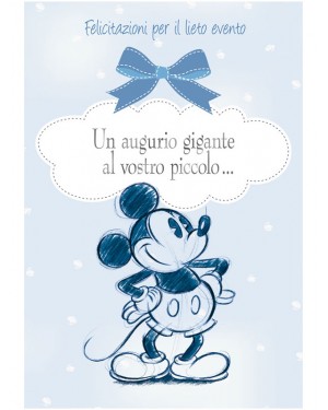 Felicitazioni per il lieto evento. Un augurio gigante al vostro piccolo...