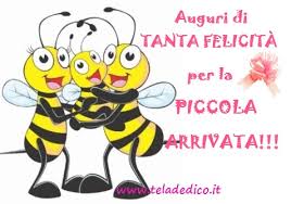 Auguri di tanta felicità per la piccola arrivata!!!