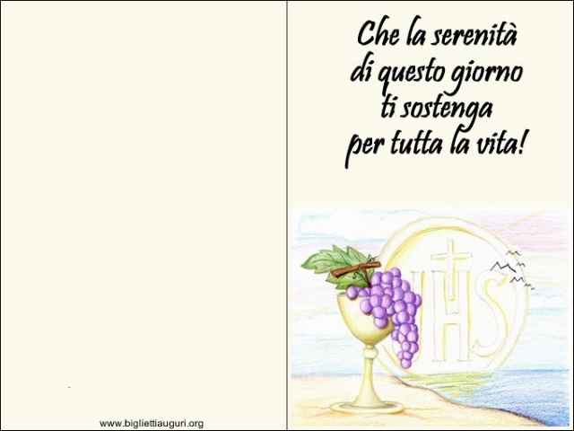 Che la serenità di questo giorno ti sostenga per tutta la vita!