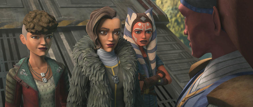 Ahsoka e le sorelle. Fonte: Star Wars