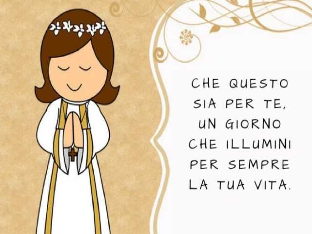 Che questo sia per te un giorno che illumini per sempre la tua vita.