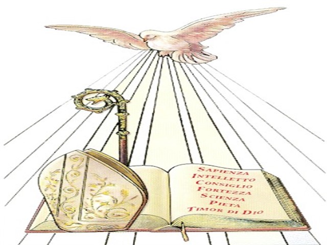 Sapienza, intelletto, consiglio, fortezza, scienza, pietà, timor di Dio