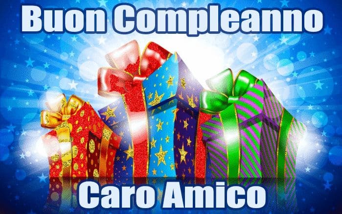Buon compleanno caro amico