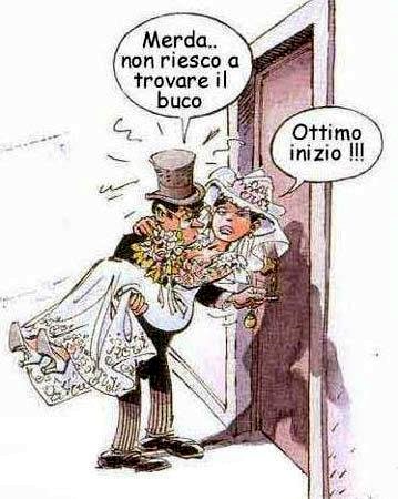 "M...a non riesco a trovare il buco" - "Ottimo inizio!!!"