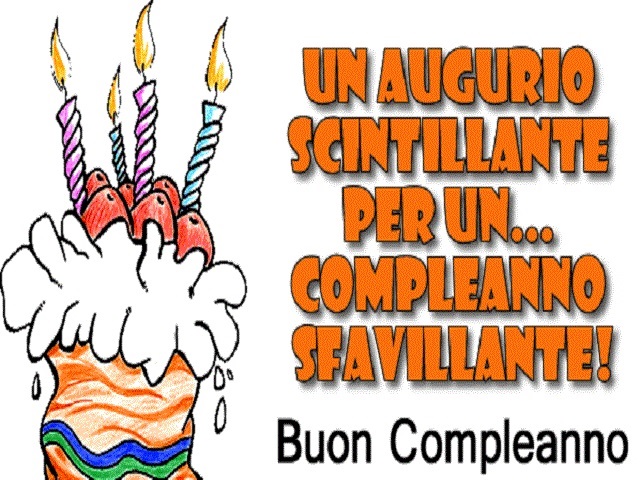 Un augurio scintillante per un... Compleanno sfavillante! Buon compleanno