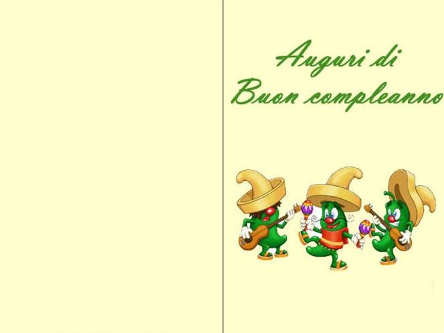 Auguri di buon compleanno