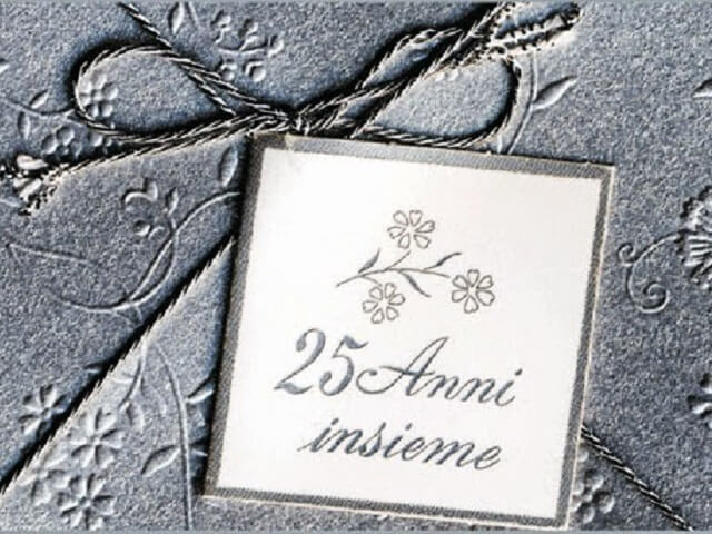 frasi per anniversario di matrimonio 25 anni