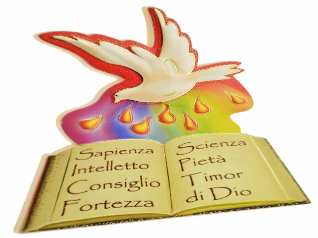 Sapienza, intelletto, consiglio, fortezza, scienza, pietà, timor di Dio