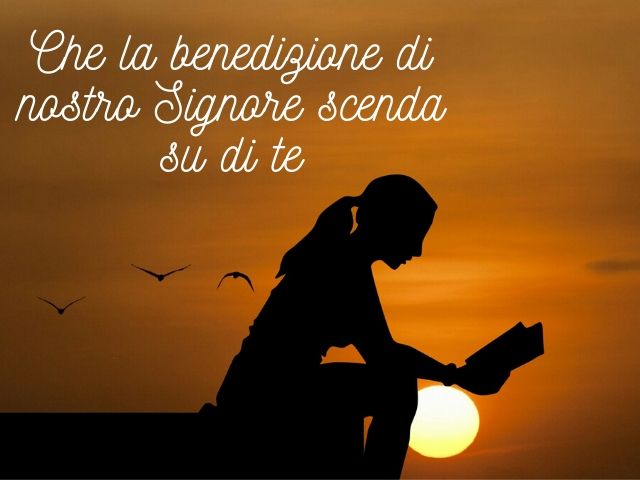 Che la benedizione di Nostro Signore scenda su di te.