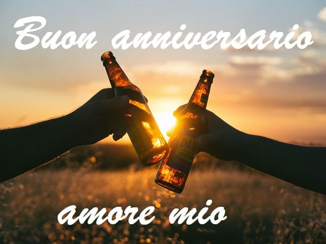 Buon anniversario amore mio