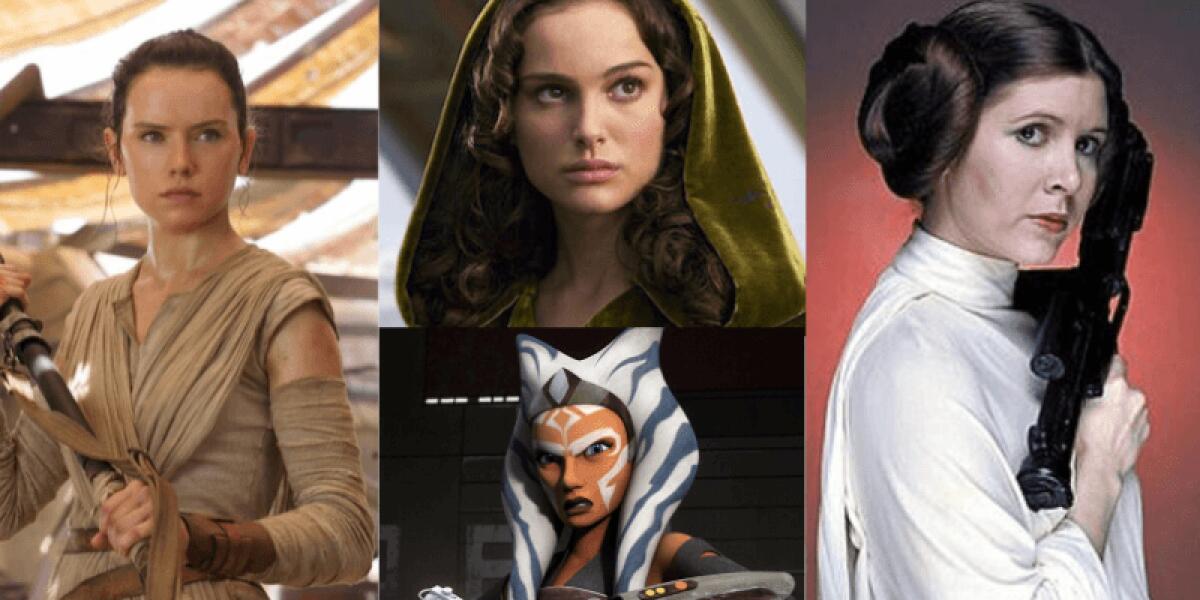 Star Wars: annunciata una nuova serie tutta al femminile! - Le protagoniste femminili di Star Wars