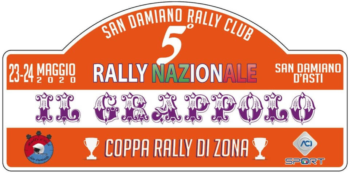 Rally Grappolo Rinviato - 