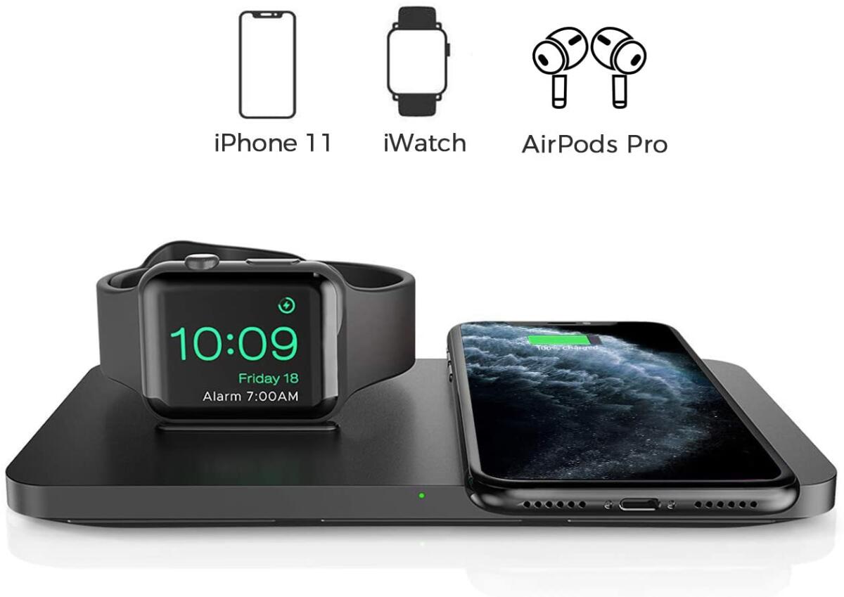 Recensione Seneo doppio Caricabatterie Wireless per iPhone - 