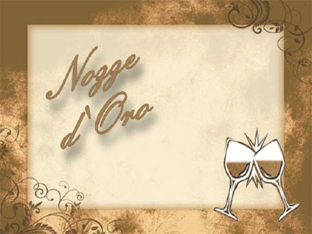 Nozze d’oro