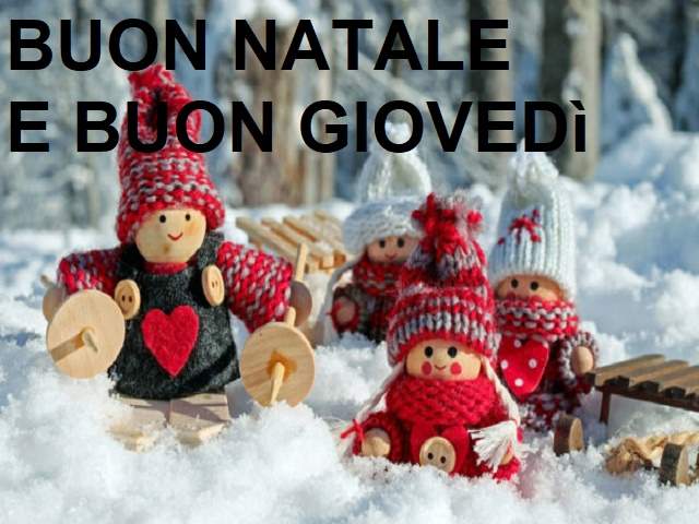 Buon Natale e buon giovedì