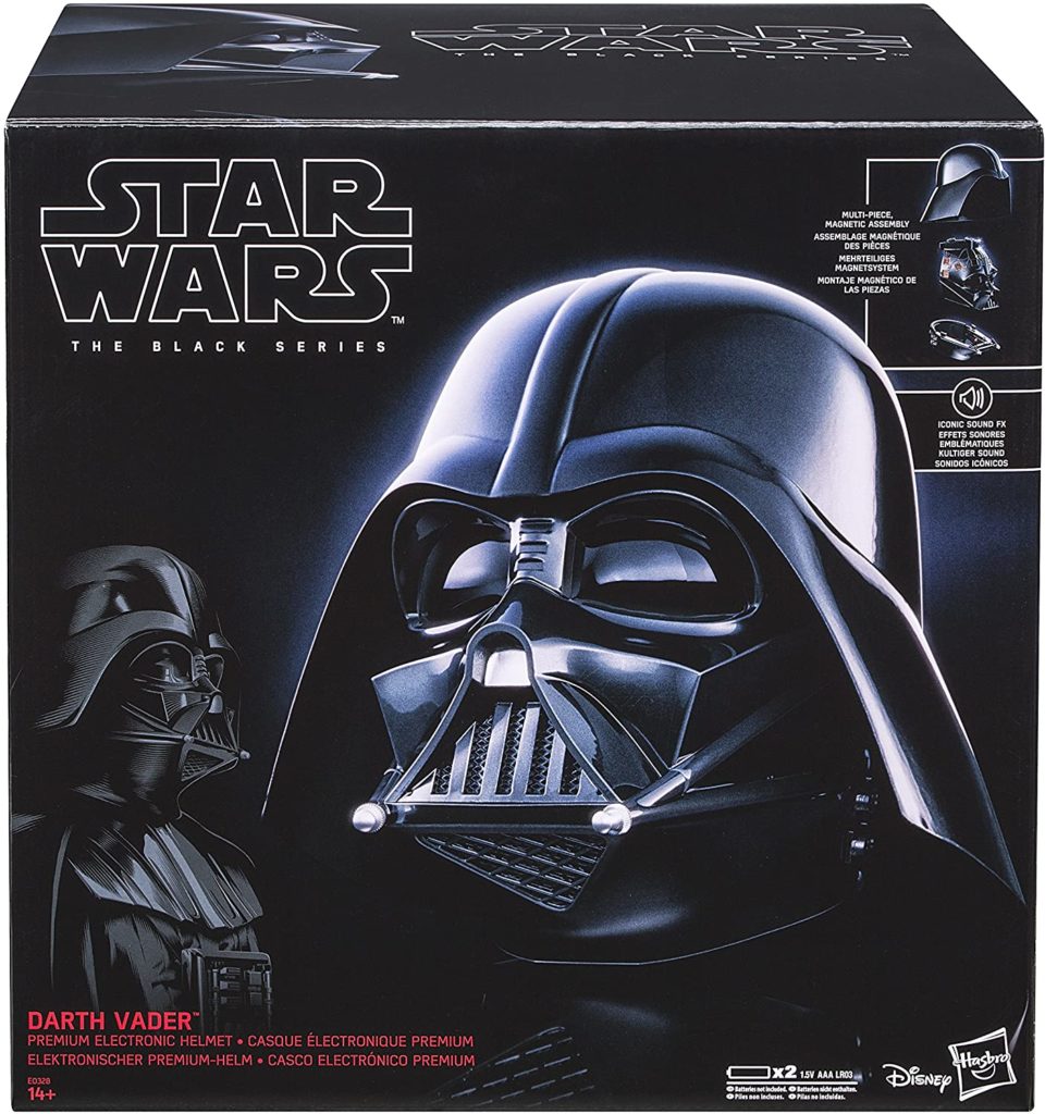 Elmo di Darth Vader Black Series.Da: Amazon