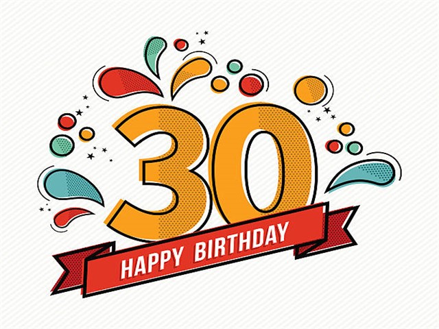 30 Happy birthday (30 Buon compleanno)