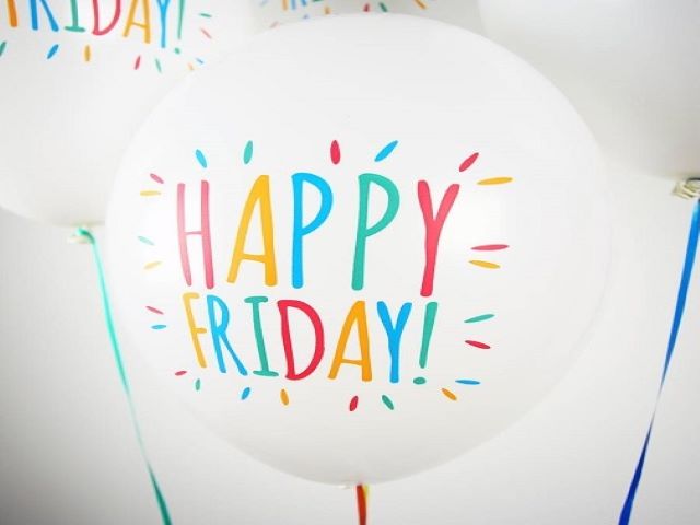 Happy friday!(Felice venerdì!)