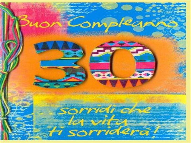 Buon compleanno, sorridi che la vita ti sorriderà