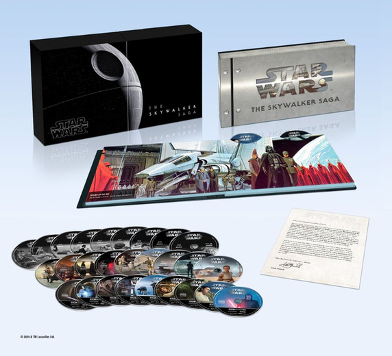 Il cofanetto della Skywalker saga.Da: dday.it