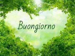 Buongiorno.
