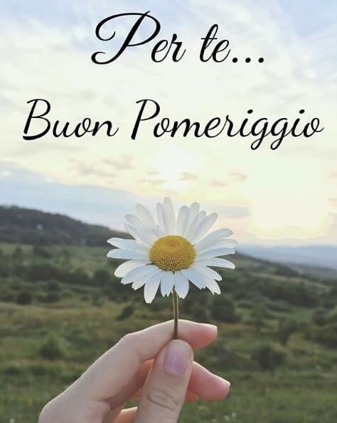 Per te...buon pomeriggio