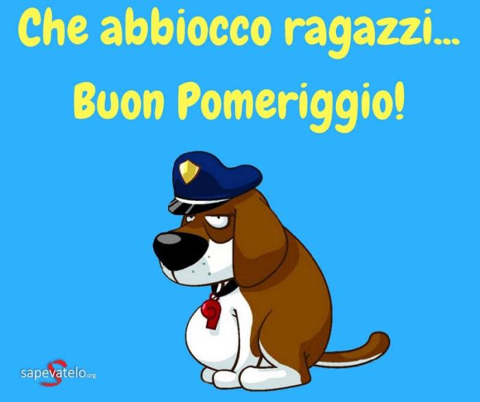 Che abbiocco ragazzi... Buon pomeriggio!