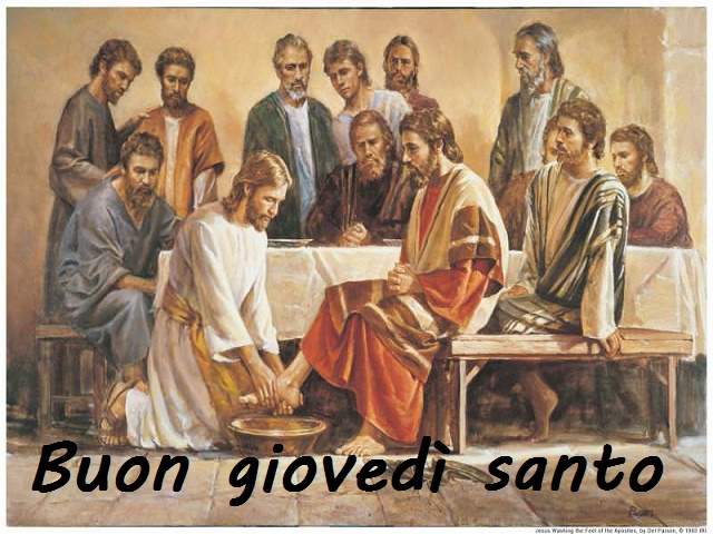 Buon giovedì santo