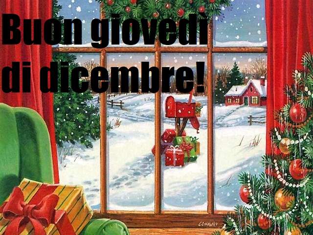 Buon giovedì di dicembre!