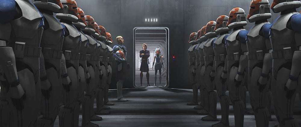 La squadra di Rex con gli elmi arancioni. Fonte: MickeyBlog