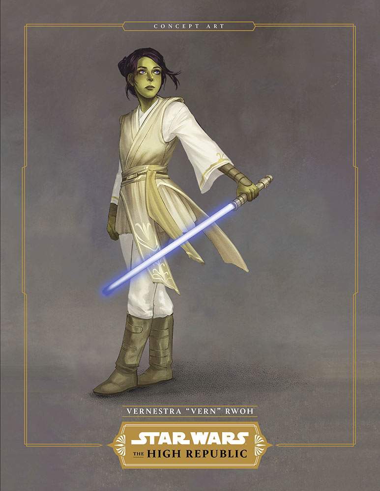 Concept art di Vernestra "Vern" Rwoh