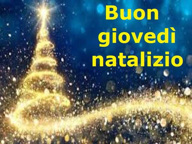 Buon giovedì natalizio