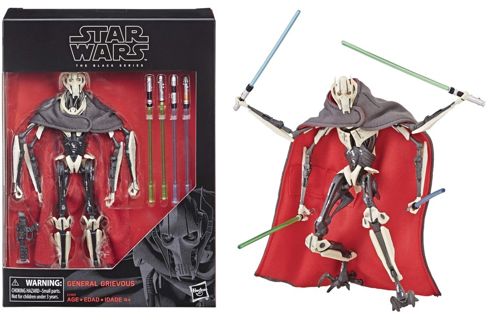 Action figure di Grievous.Da: fandom toy store