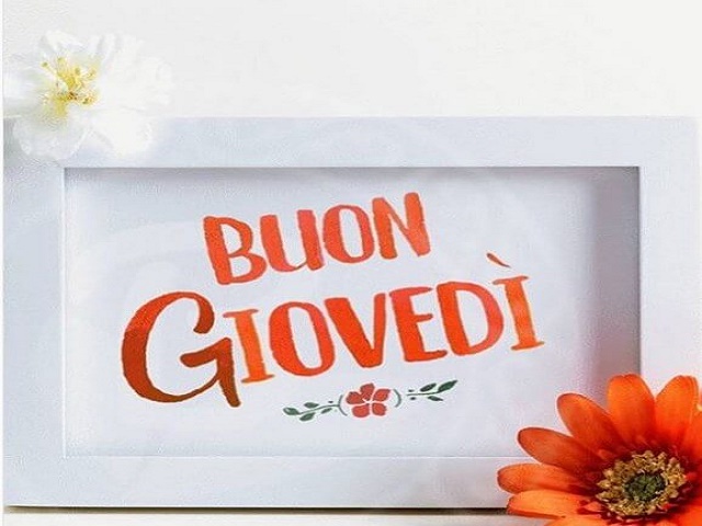 Buon giovedì