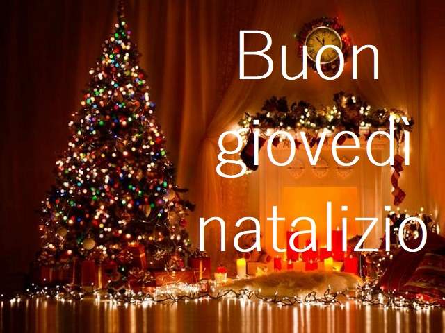 Buon giovedì natalizio