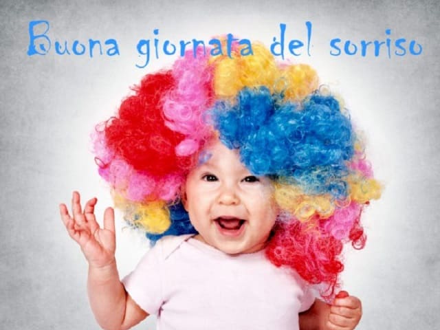 Buona giornata del sorriso.