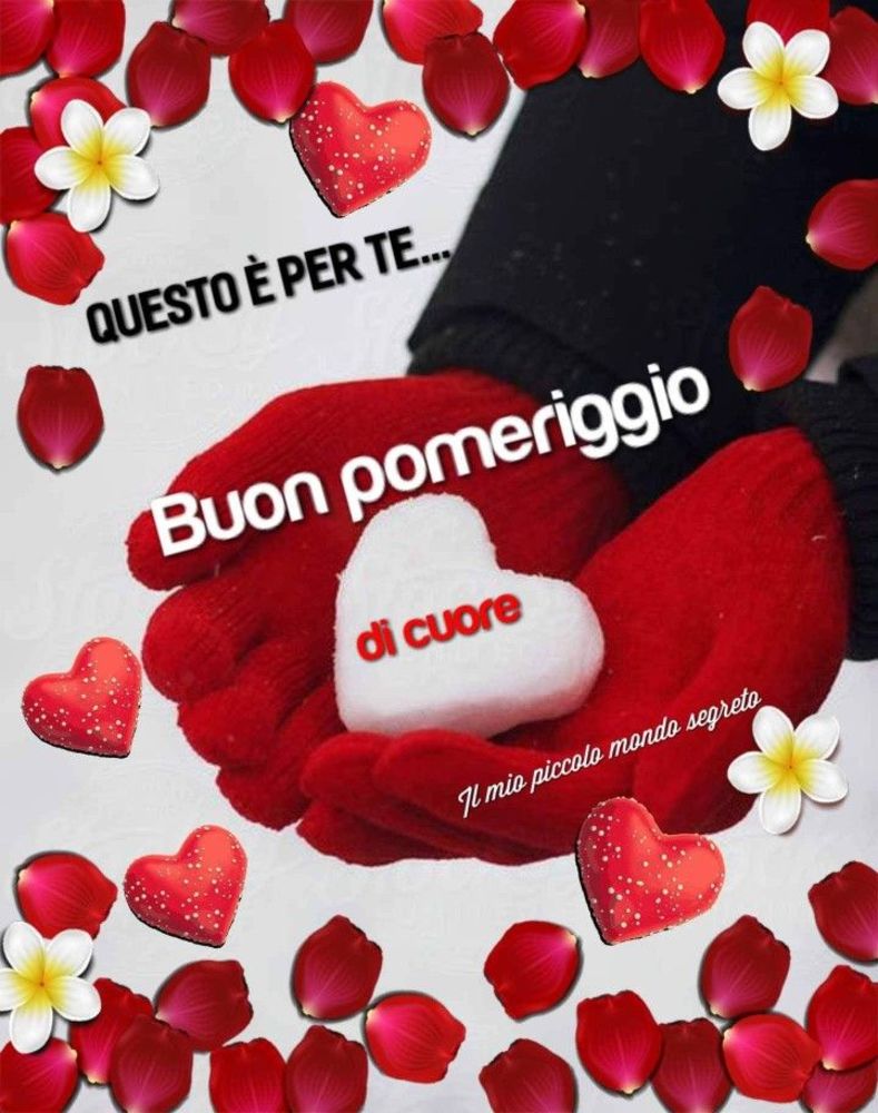Questo è per te...Buon pomeriggio