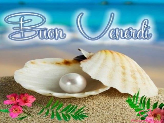Buon venerdì.