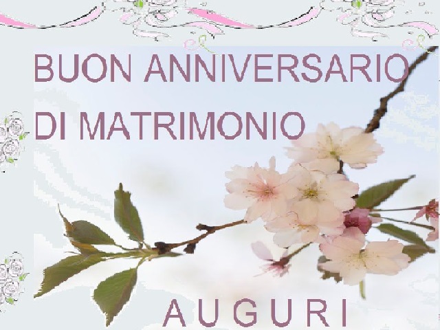 Buon anniversario di matrimonio. Auguri
