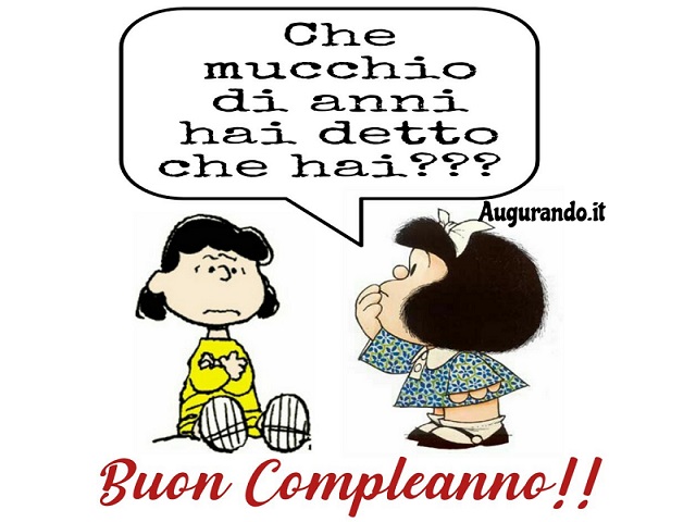 Che mucchio di anni hai detto che hai??? Buon compleanno!!