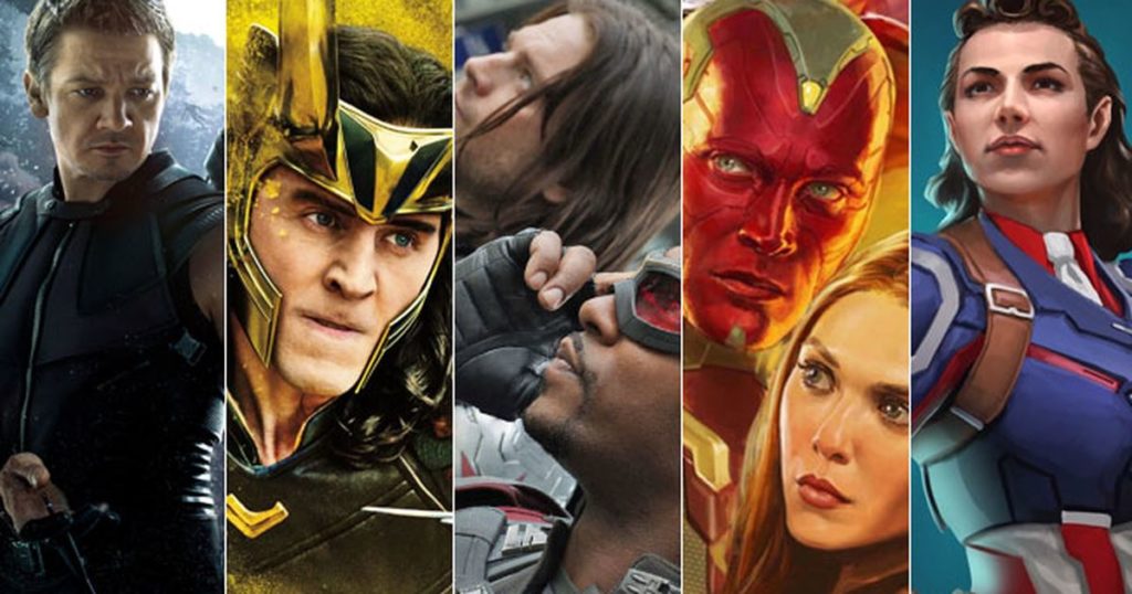 Tutte le serie Marvel targate Disney+.Fonte: MondoFox