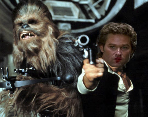 Kurt Russell, provinato anche per Han Solo. Fonte: Remember 80/90